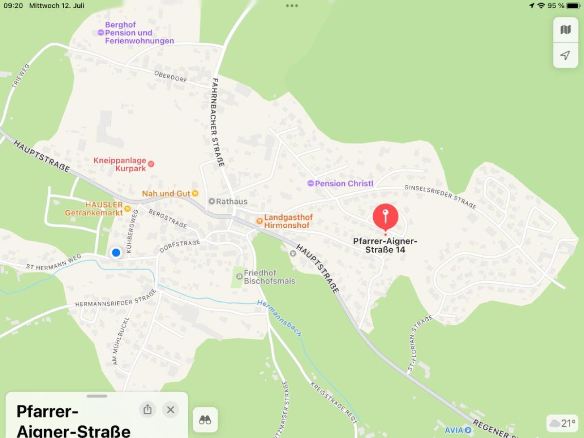 בישופסמאיס Ferienwohnungen Ebner מראה חיצוני תמונה